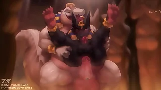 Sobek da um jeito em Anubis